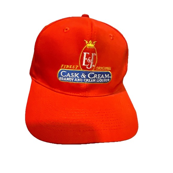 Kc Royal Other - E&J Cask and Cream snapback hat sku7 - Brandy‎ and Cream Liqueur Vintage 90's